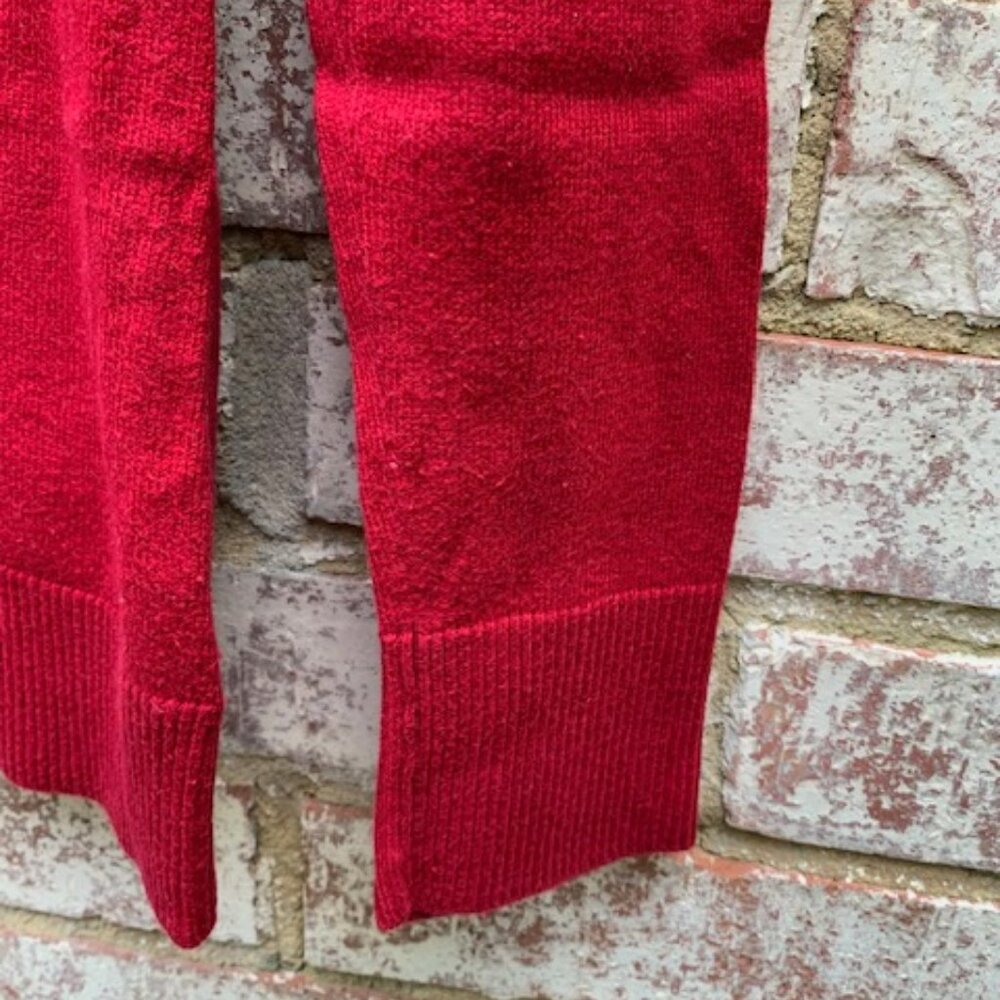 Eddie Bauer V-Neck Cashmere Blend Sweater Top - Picture 4 of 8